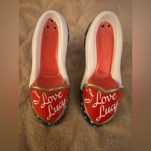 I Love Lucy Vintage High Heel Shoes Salt & Pepper Shakers